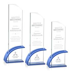 Barton Award - Blue - Rectangle Awards