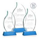 Croydon Flame Award on Newhaven Base - Sky Blue