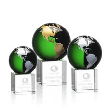 Haywood Globe Award - Green/Gold - Globe Awards