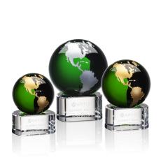 Dundee Globe Award - Green/Gold - Globe Awards