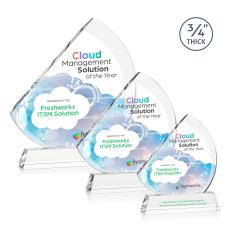 Nantucket VividPrint Award on Newhaven - Starfire - Full Color Awards