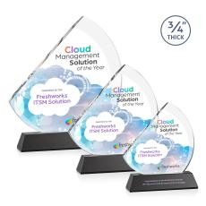 Nantucket VividPrint Award on Newhaven - Black - Recognition Awards