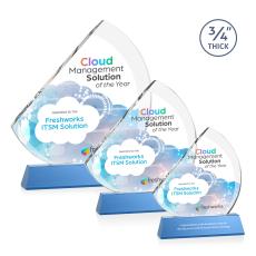 Nantucket VividPrint Award on Newhaven - Sky Blue - Full Color Awards