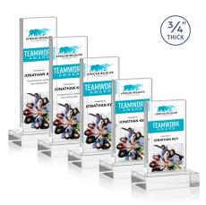 Hathaway VividPrint Award - Clear - Crystal Awards