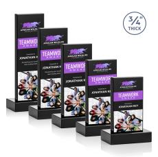 Hathaway VividPrint Award - Black - Rectangle Awards