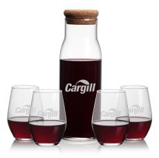 Aviston Carafe & Vale Stemless Wine - Carafes