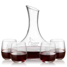 Kanata Carafe & Crestview Stemless Wine Set - Carafes