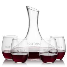 Kanata Carafe & Stanford Stemless Wine - Carafes