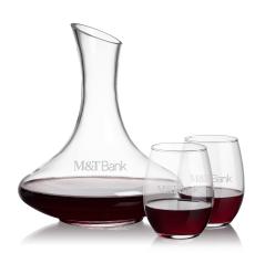 Kanata Carafe & Stanford Stemless Wine - Corporate Gifts