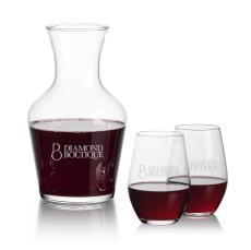 Summit Carafe & Vale Stemless Wine - Corporate Gifts