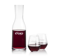 Caldmore Carafe & Reina Stemless Wine - Corporate Gifts