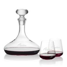 Stratford Decanter & Breckland Stemless Wine - Carafes