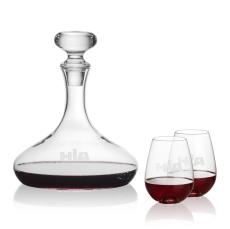 Stratford Decanter & Edderton Stemless Wine - Barware