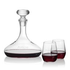 Stratford Decanter & Germain Stemless Wine - Barware
