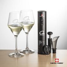 Swiss Force Opener Set & Bengston Wine - Corporate Gifts