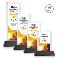 Dalton VividPrint Award on Newhaven - Black - Crystal Awards