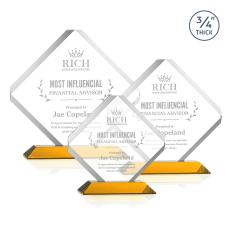 Toulon Award - Amber - Crystal Awards