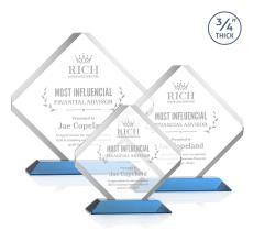 Toulon Award - Sky Blue - Crystal Awards