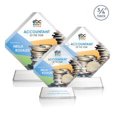 Toulon on Newhaven VividPrint Award - Starfire - Glass Awards