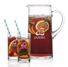 Rexdale Pitcher & Dresden Beverage Set - Corporate Gifts
