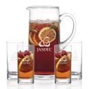 Rexdale Pitcher & Dresden Beverage Set