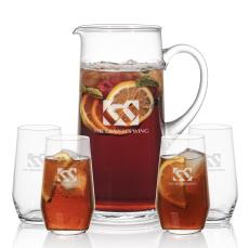 Rexdale Pitcher & Germain Beverage Set - Glasses Sets