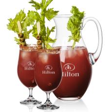 Charleston Pitcher & Rochdale Cocktail - Cocktail Glasses