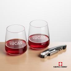 Swiss Force Opener & Dunhill Stemless Wine - Corporate Gifts