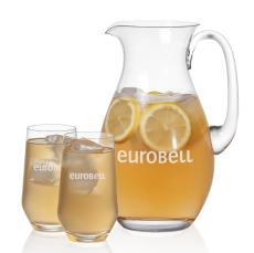 St Tropez Pitcher & Bexley Beverage - Glasses Sets