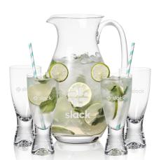 St Tropez Pitcher & Bastien Cocktail - Cocktail Glasses