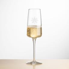 Dunhill Flute - Deep Etch - Champagne Flutes