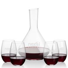 Terrassa Carafe & Laurent Stemless Wine - Barware Gift Sets