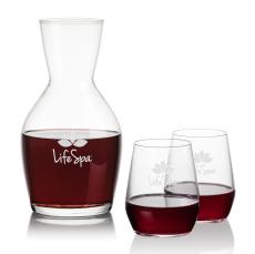 Westwood Carafe & Germain Stemless - Corporate Gifts