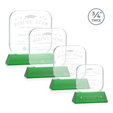 App Award on Newhaven - Green - Crystal Awards