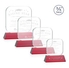 App Award on Newhaven - Red - Crystal Awards