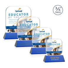 App VividPrint Award on Newhaven - Blue - Crystal Awards