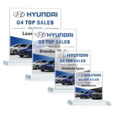 Cardiff VividPrint Award - Clear - Square Awards