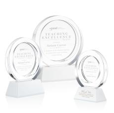 Templeton Award on Base - White - Shop by Recipient