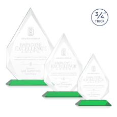 Hawthorne Award - Green - Octagon Awards