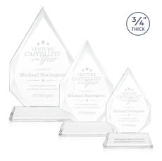 Hawthorne Award on Newhaven - Clear - Octagon Awards