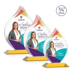 Worthington VividPrint Award - Amber - Crystal Awards