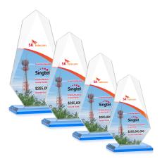 Jemma VividPrint Award - Sky Blue - Full Color Awards