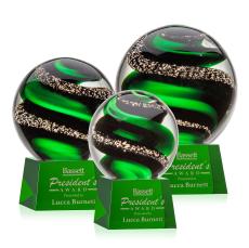 Zodiac Award on Robson Base - Green - Shop by Recipient