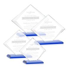 Griffith Award - Blue - Crystal Awards