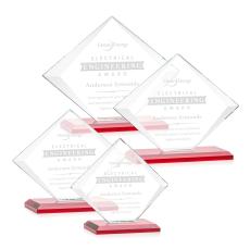 Griffith Award - Red - Crystal Awards