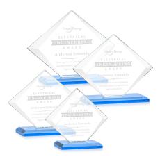 Griffith Award - Sky Blue - Crystal Awards