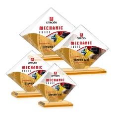 Griffith VividPrint Award - Amber - Crystal Awards