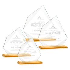 Lexus Award - Amber - Colored Glass Awards