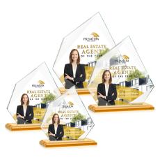 Lexus VividPrint Award - Amber - Crystal Awards