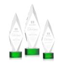 Manilow Award on Paragon Base - Green